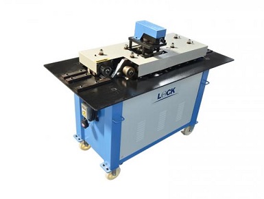 Metal sheet lock forming machine