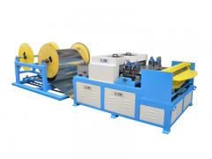 HVAC duct fabrication machine