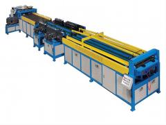 Duct fabrication machinery