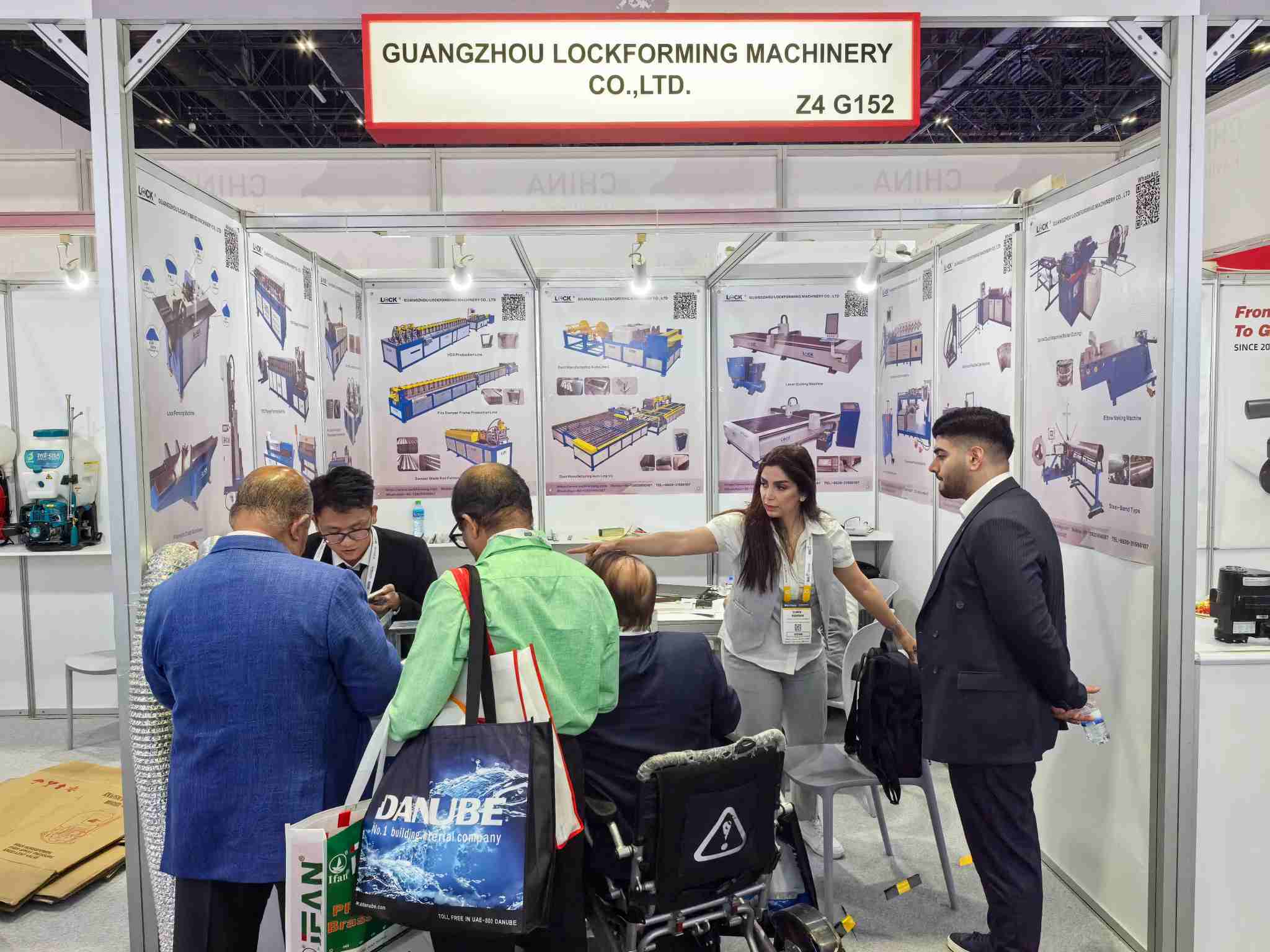 LOCK's Duabi Big5 trip has come to a successful conclusion.