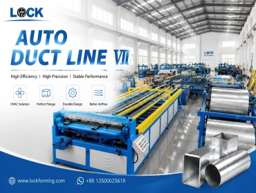 Customized auto duct line 7 made by LOCK