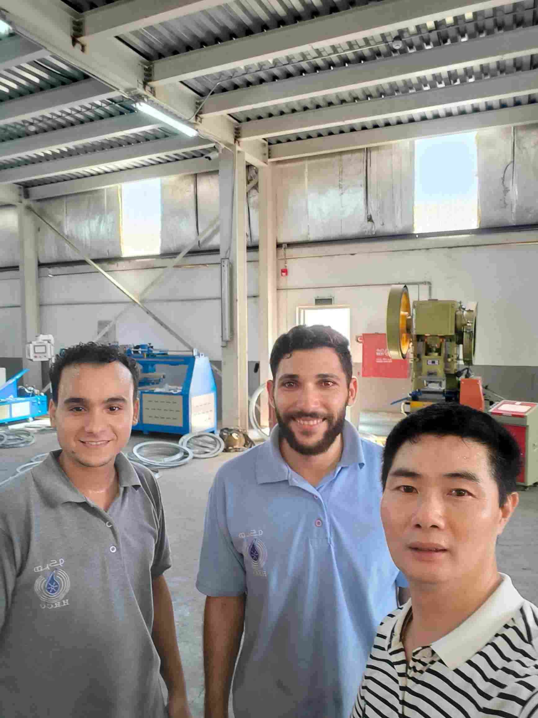 Jeddah customer's  duct factory is awesome!