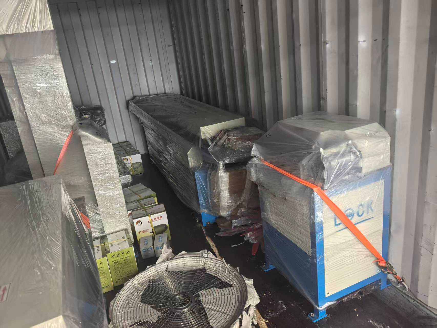 Despite the sweltering heat, duct machines are being shipped out at a rapid pace.