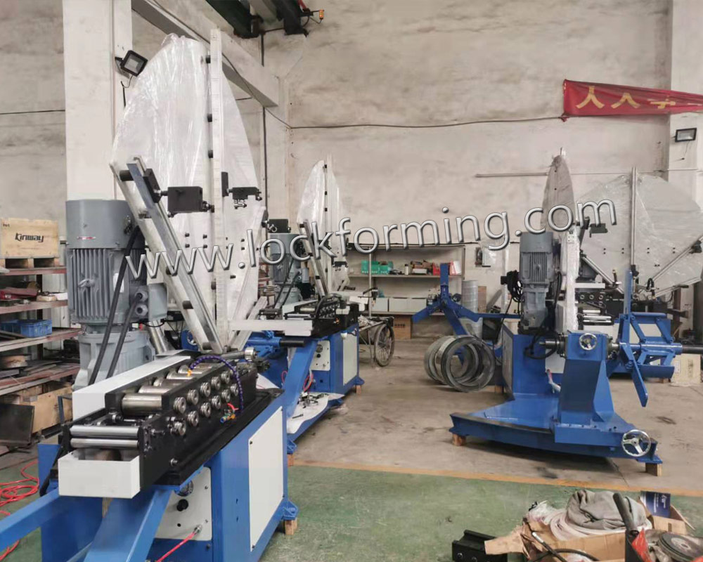 Spiral Tube Forming Machine