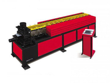 Blade forming machine for fire damper