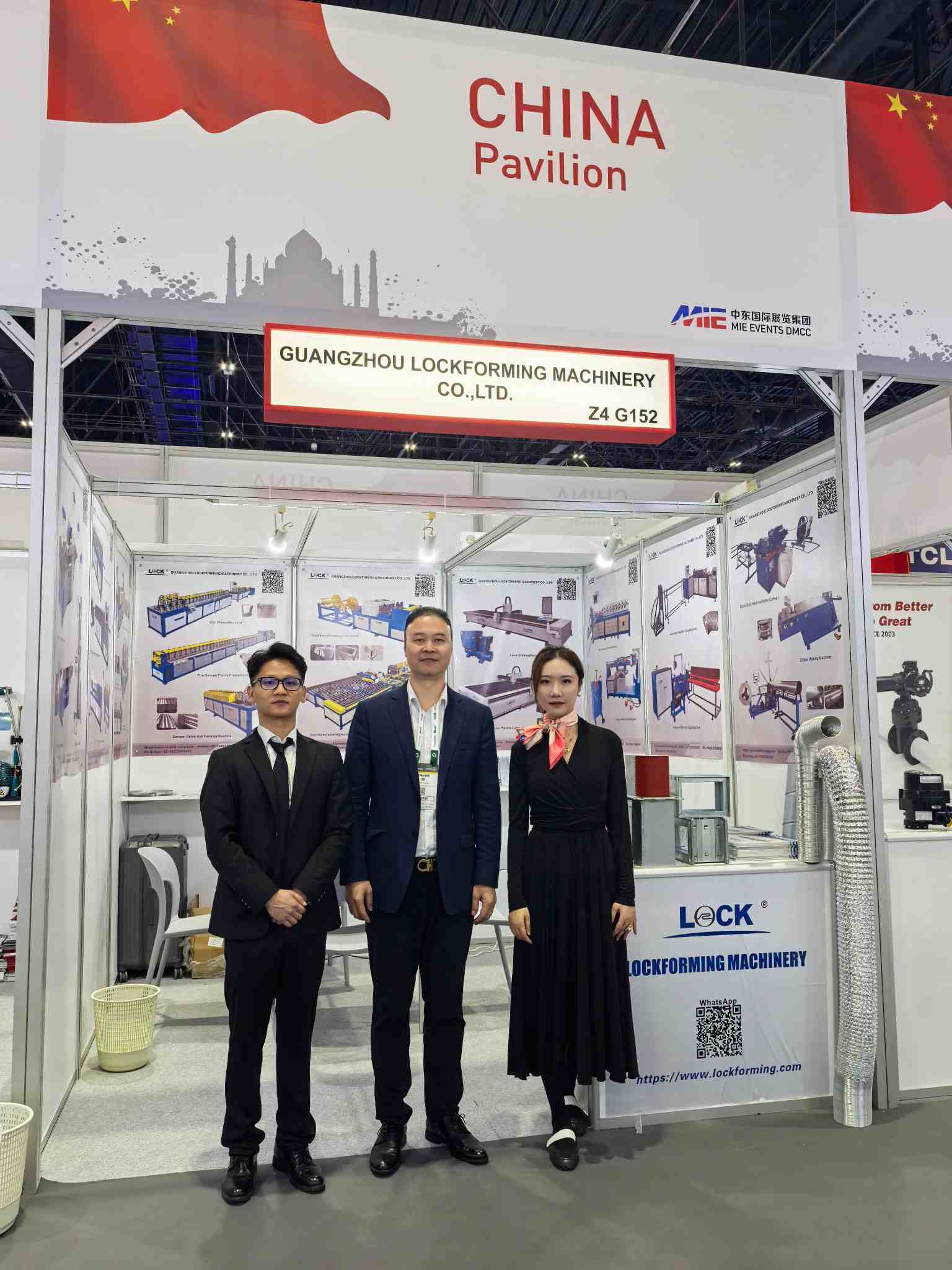 LOCK's Duabi Big5 trip has come to a successful conclusion.