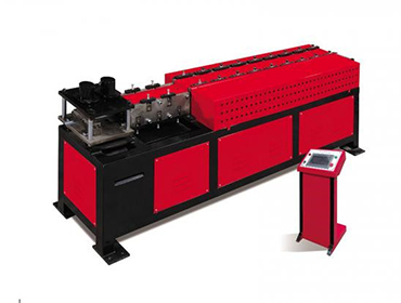 Angle bar forming machine for fire damper 