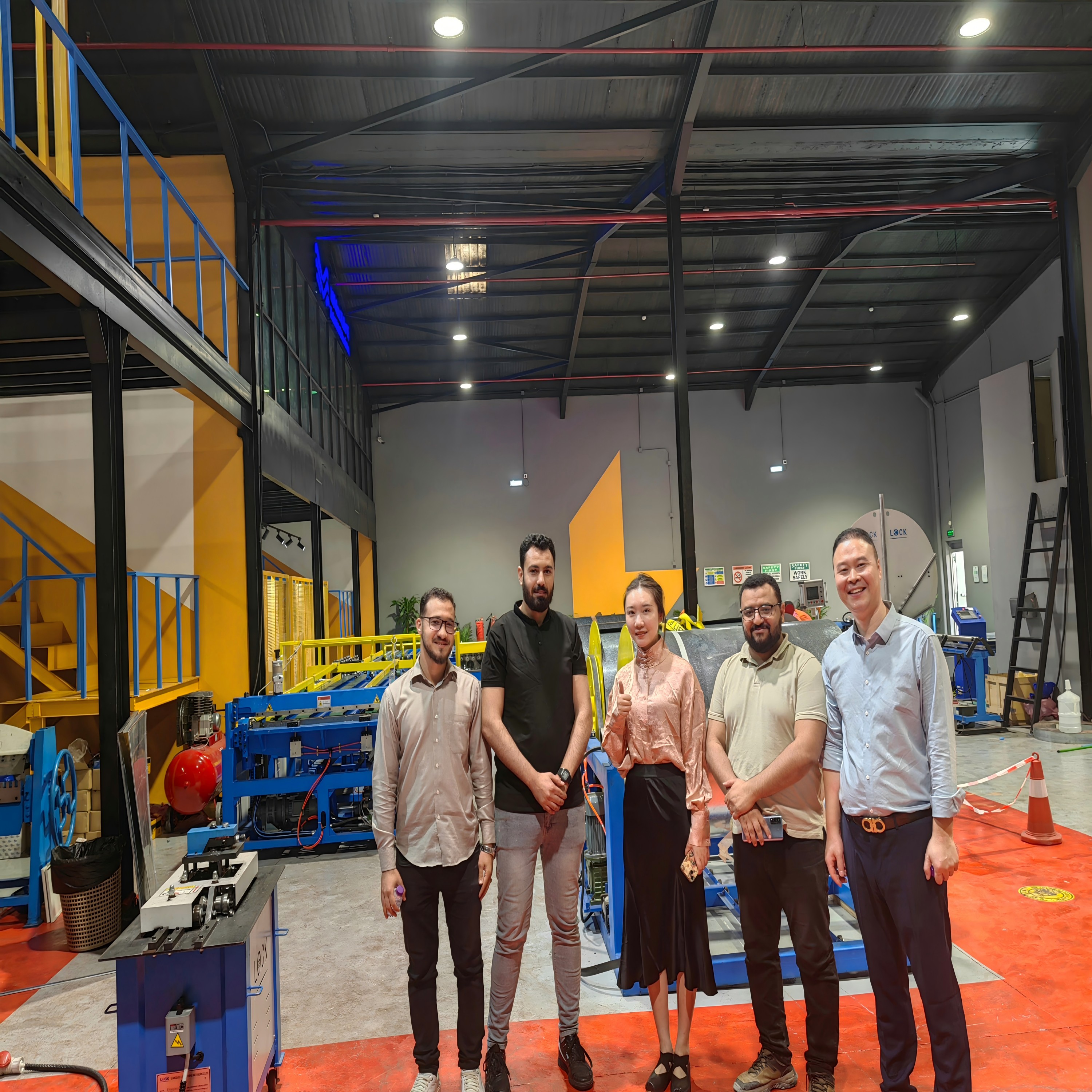 Saudi Arabia customer's new factory completed